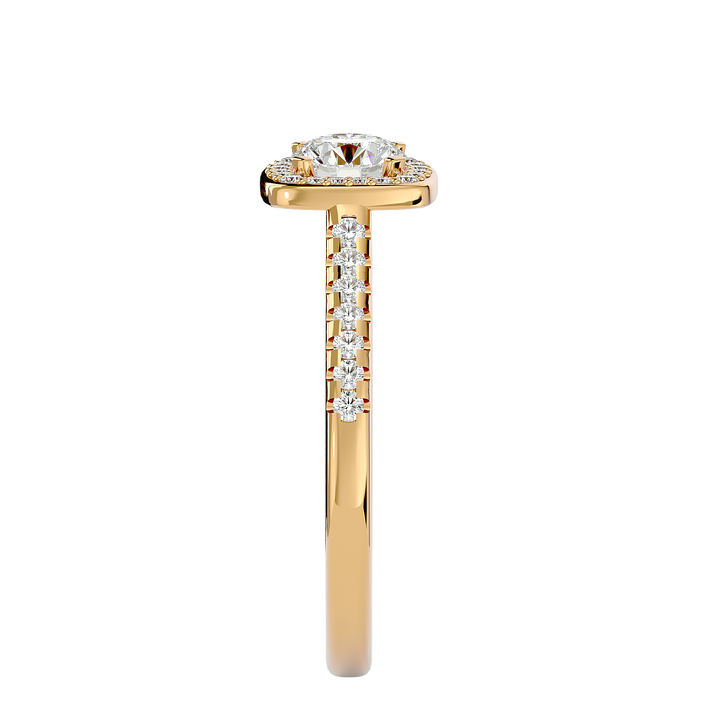 ASA Francesca Diamond Halo Ring