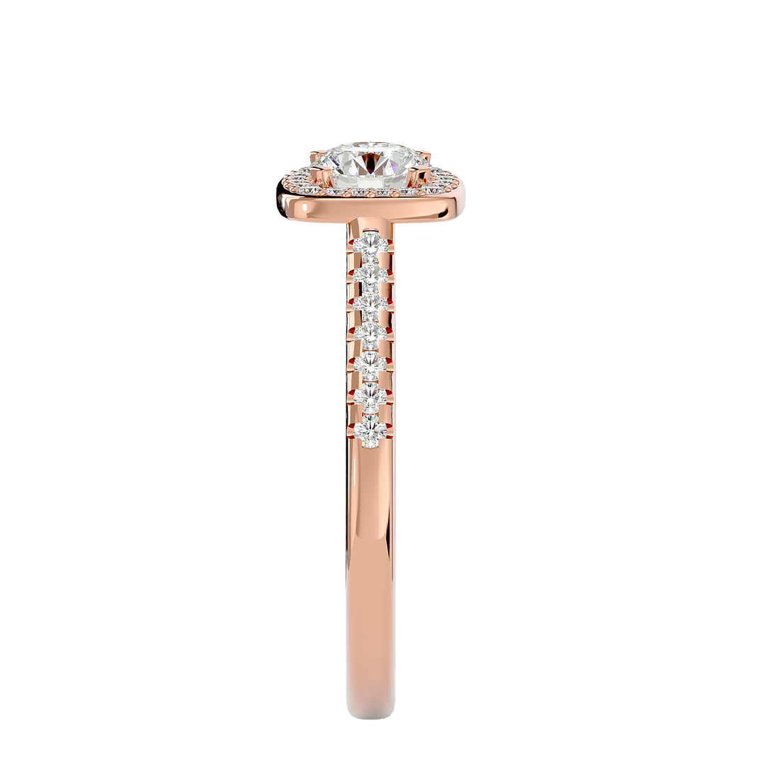 ASA Francesca Diamond Halo Ring
