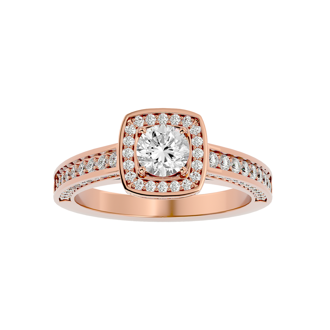 ASA Giada Diamond Halo Ring