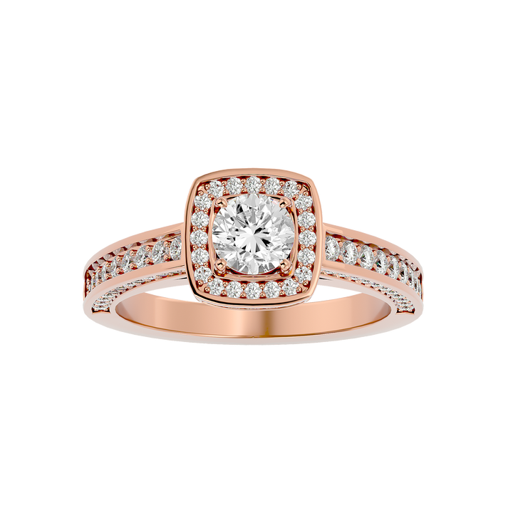 ASA Giada Diamond Halo Ring