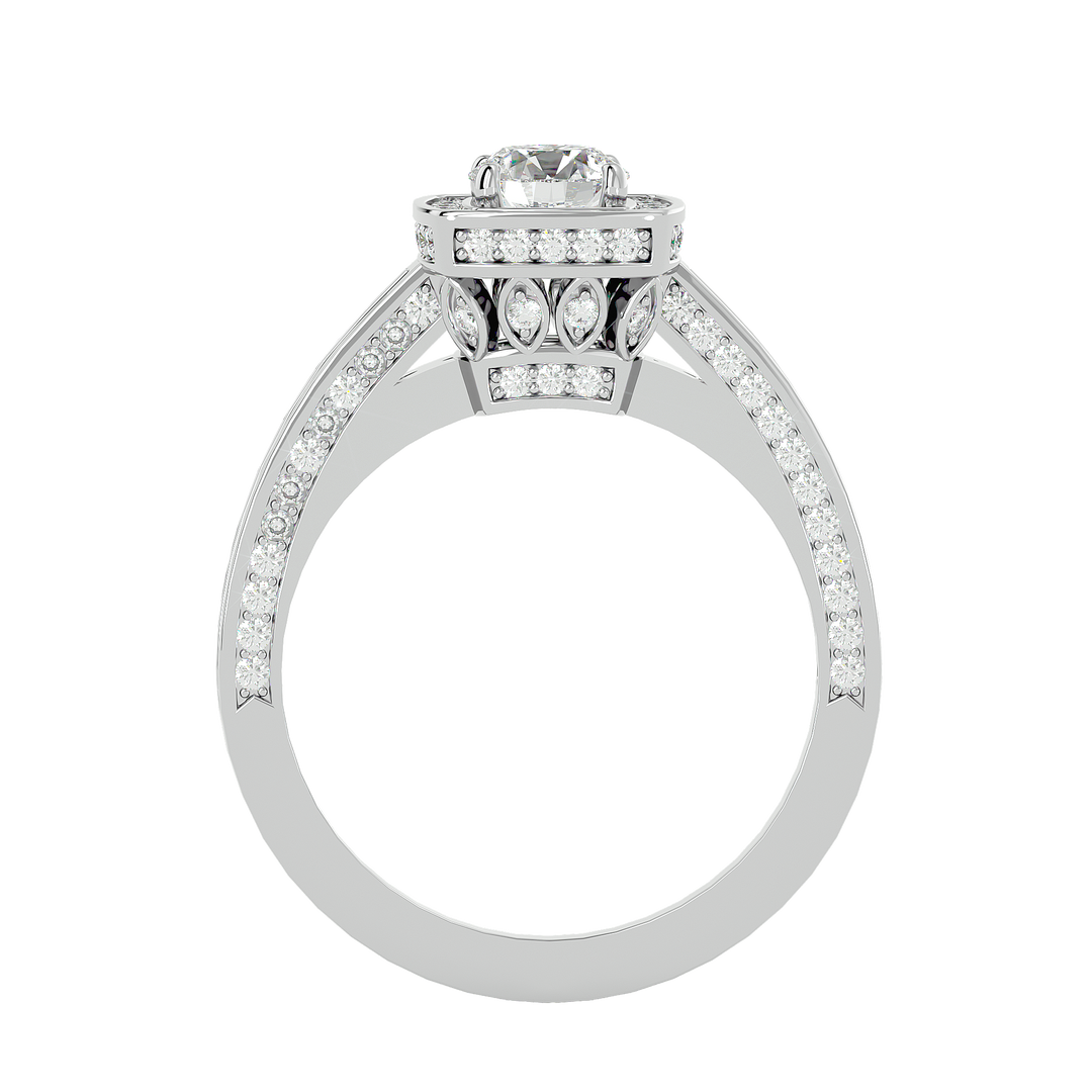 ASA Giada Diamond Halo Ring