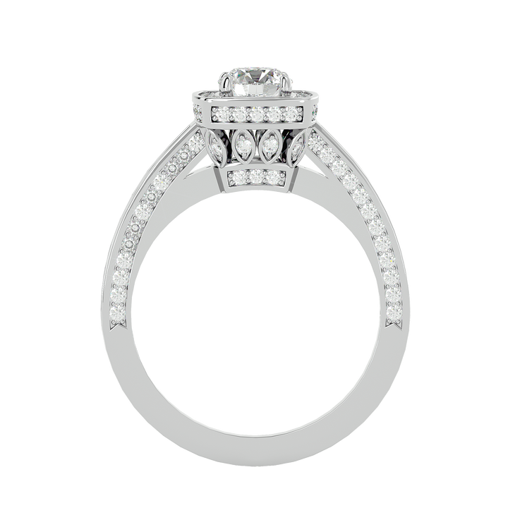 ASA Giada Diamond Halo Ring