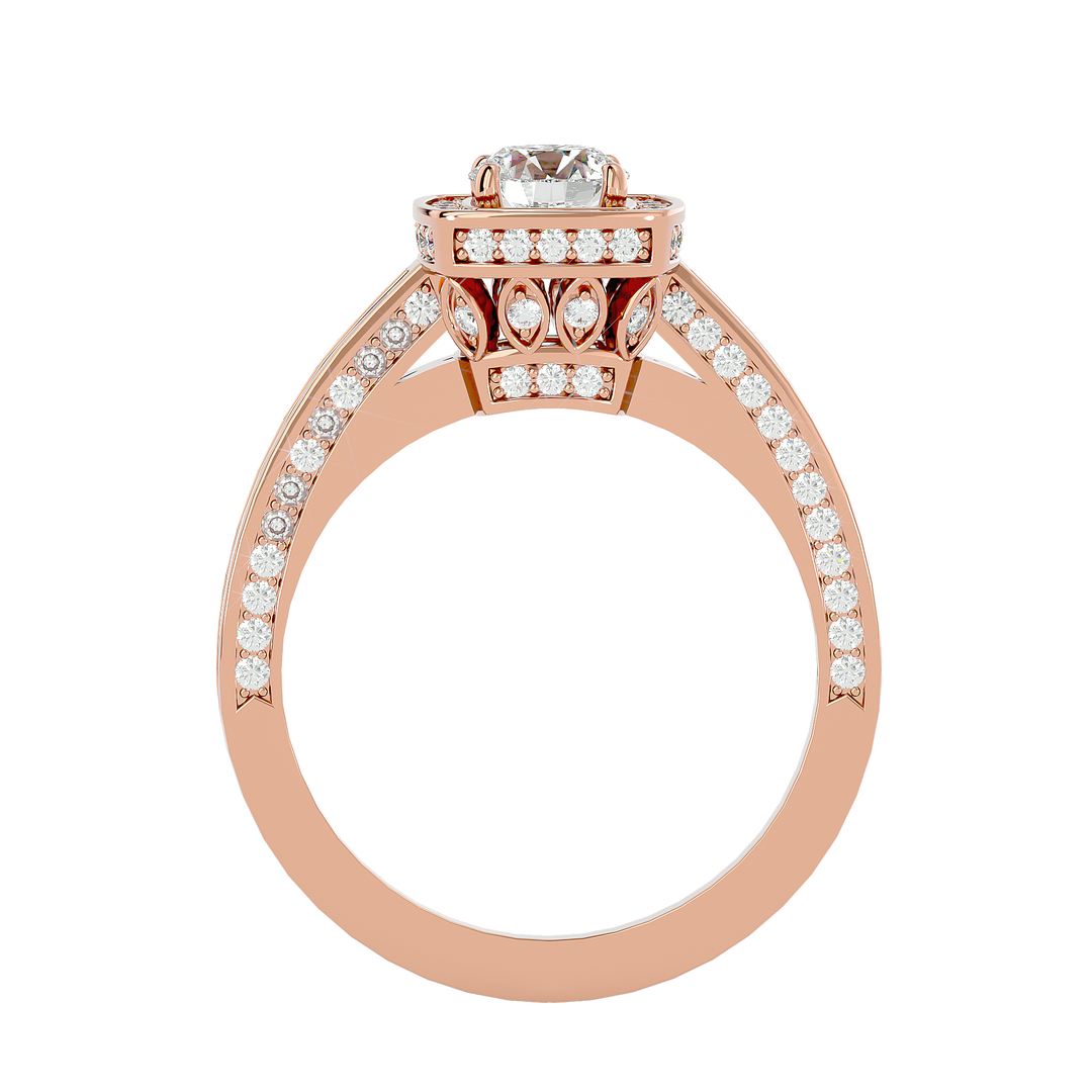 ASA Giada Diamond Halo Ring