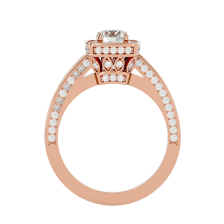ASA Giada Diamond Halo Ring