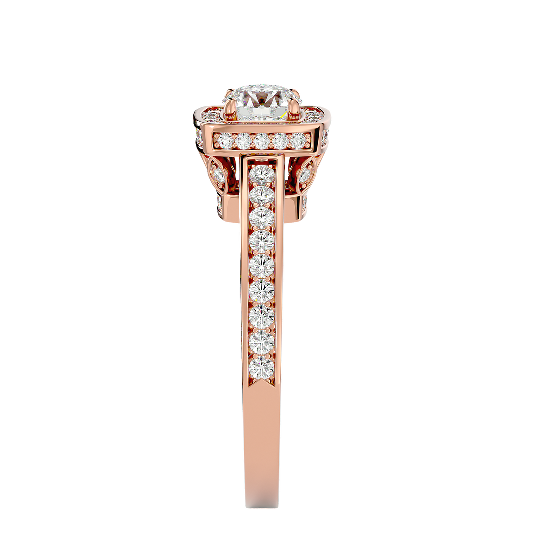 ASA Giada Diamond Halo Ring