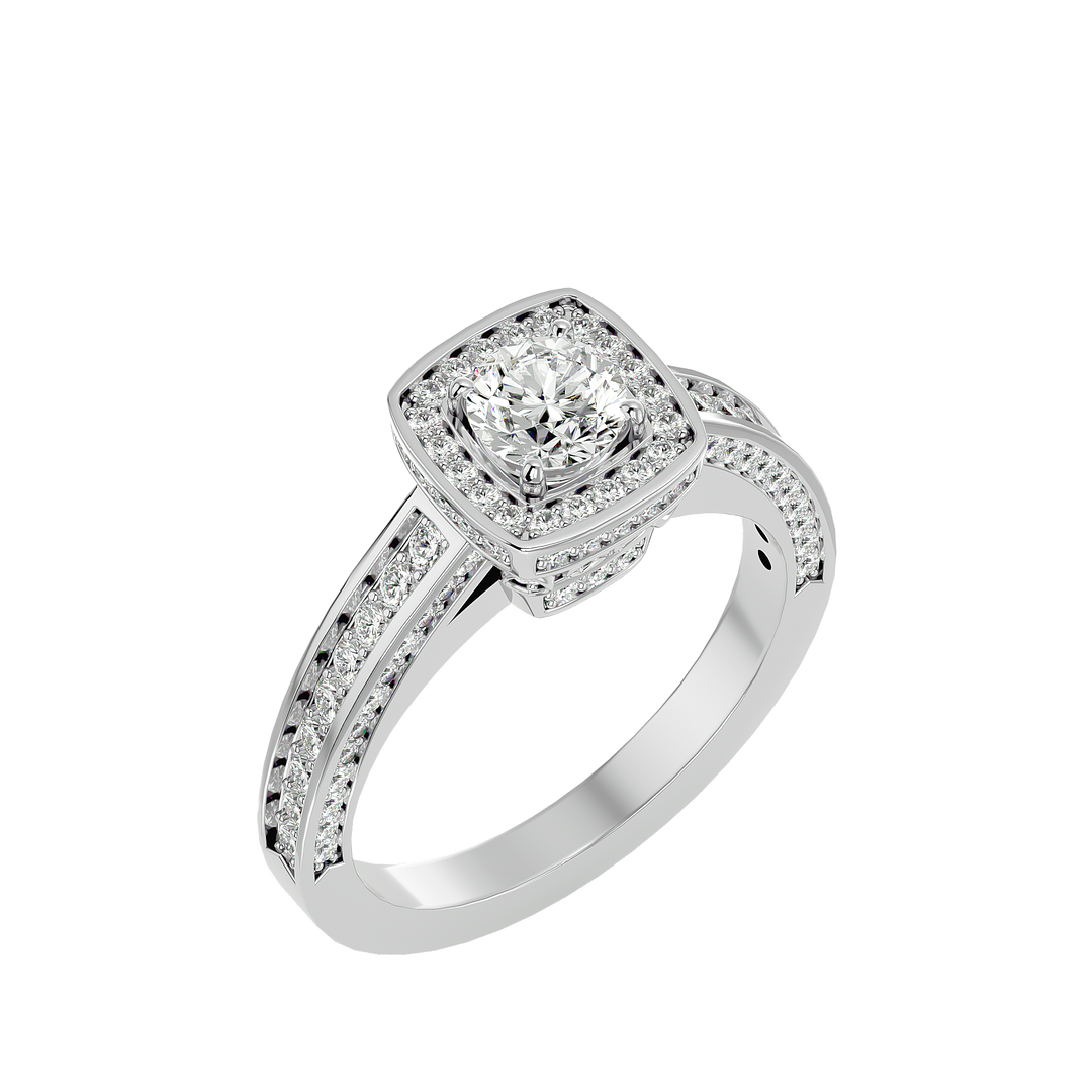 ASA Giada Diamond Halo Ring
