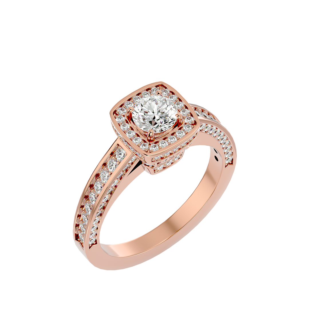 ASA Giada Diamond Halo Ring