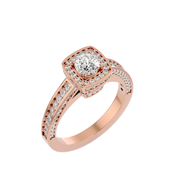 ASA Giada Diamond Halo Ring