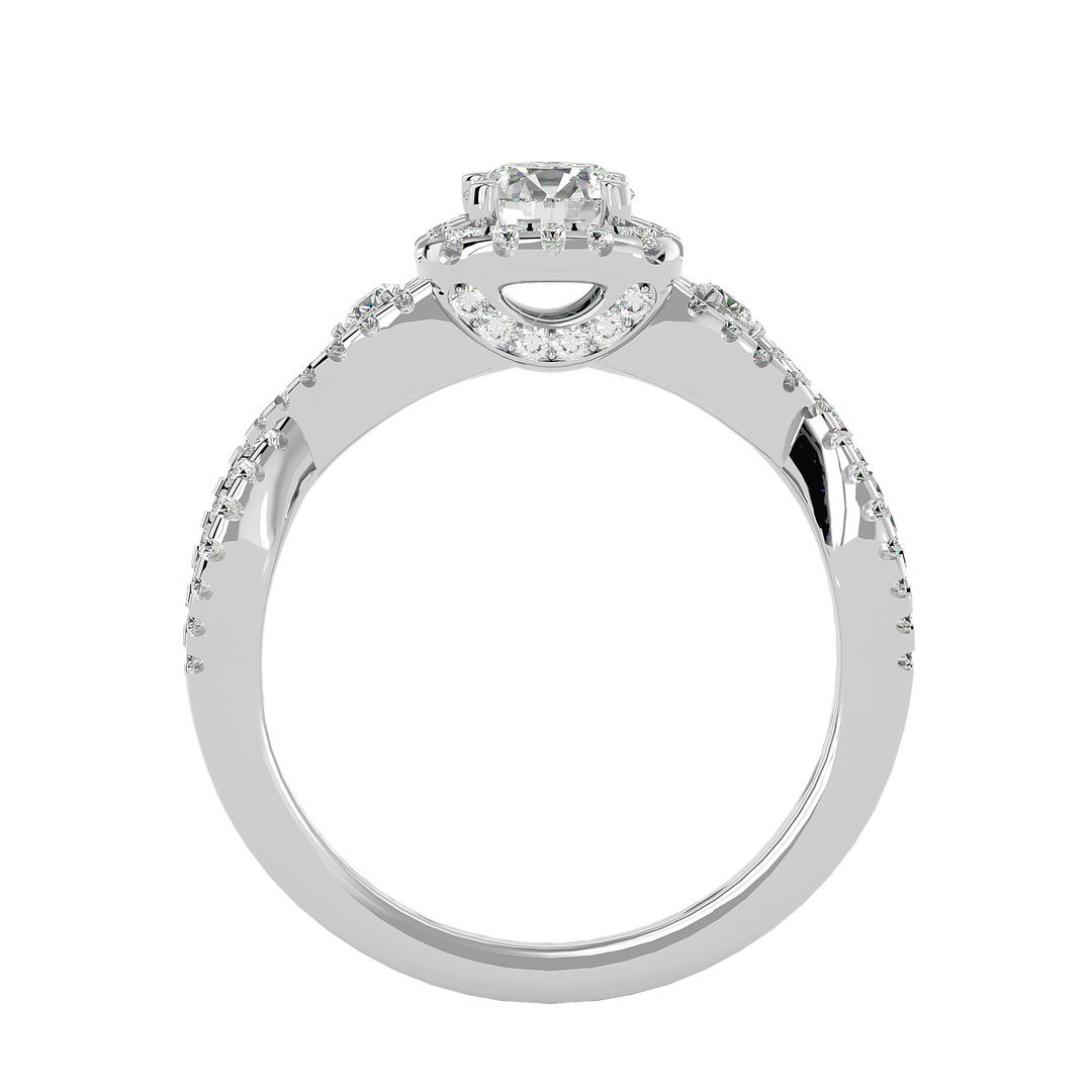 ASA Giovanna Diamond Halo Ring