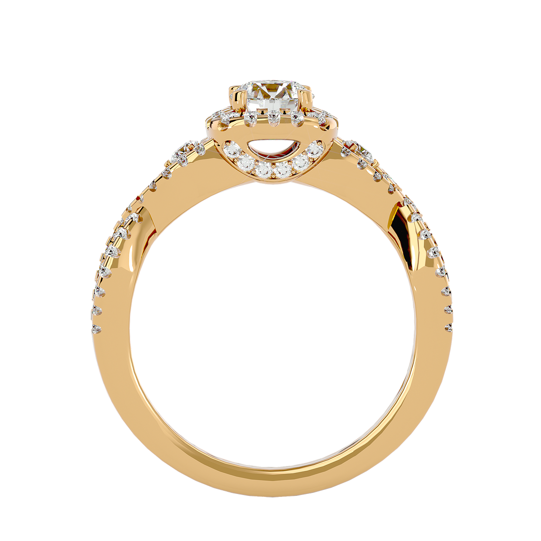 ASA Giovanna Diamond Halo Ring