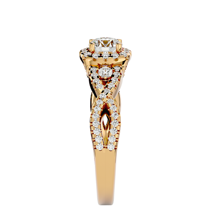 ASA Giovanna Diamond Halo Ring
