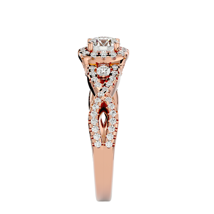 ASA Giovanna Diamond Halo Ring
