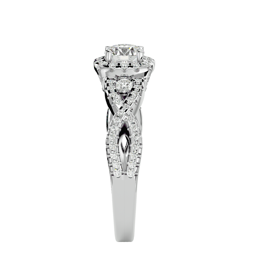 ASA Giovanna Diamond Halo Ring