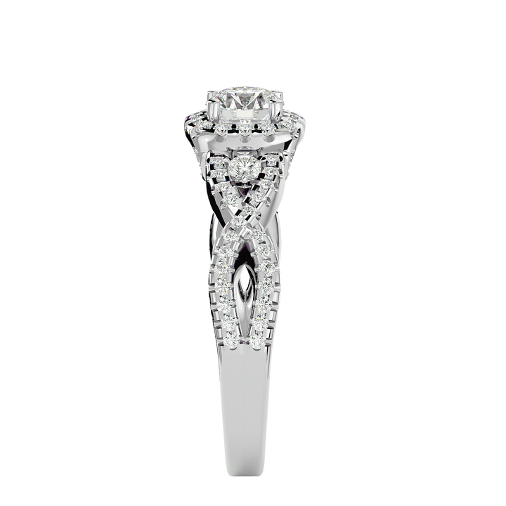 ASA Giovanna Diamond Halo Ring