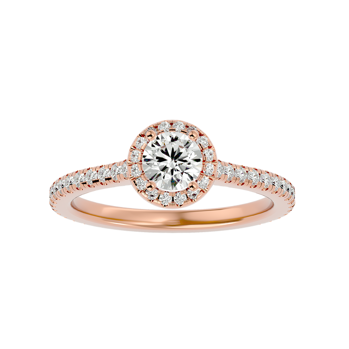 ASA Grace Diamond Halo Ring