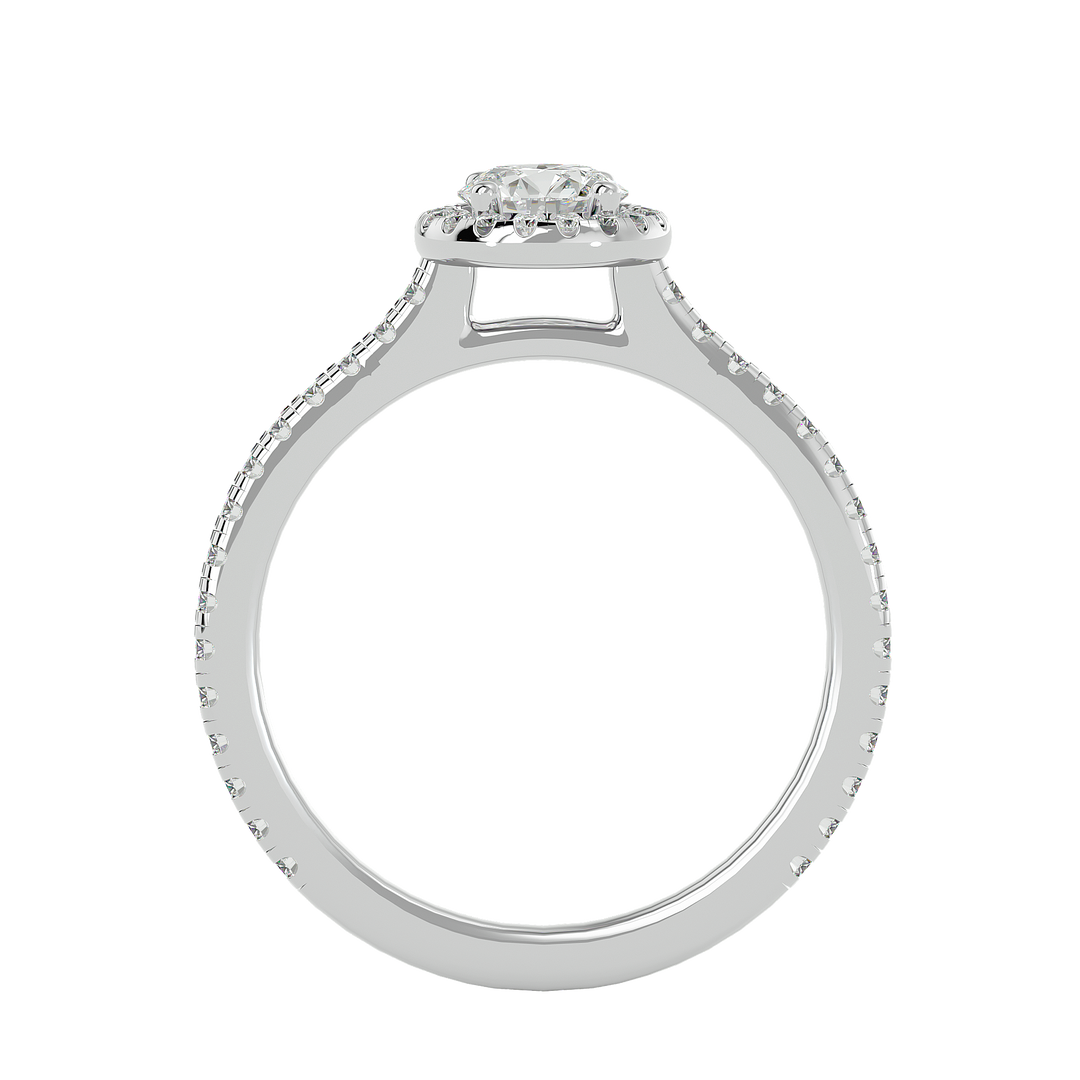 ASA Grace Diamond Halo Ring