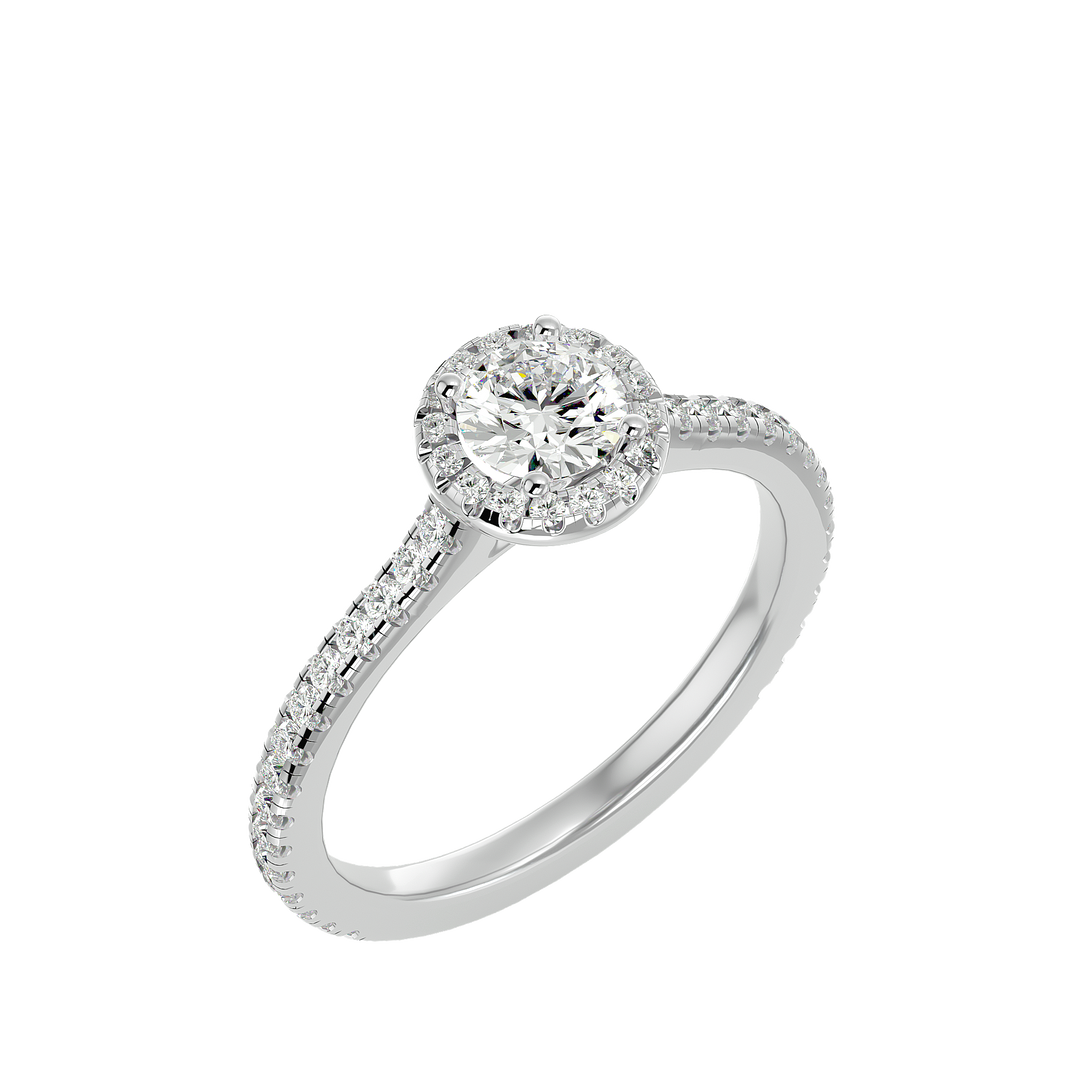 ASA Grace Diamond Halo Ring