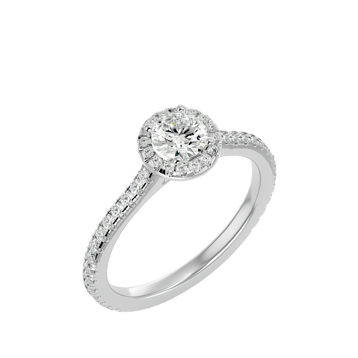 ASA Grace Diamond Halo Ring