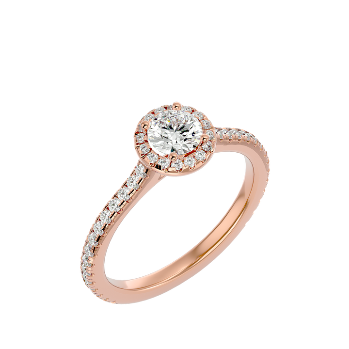 ASA Grace Diamond Halo Ring