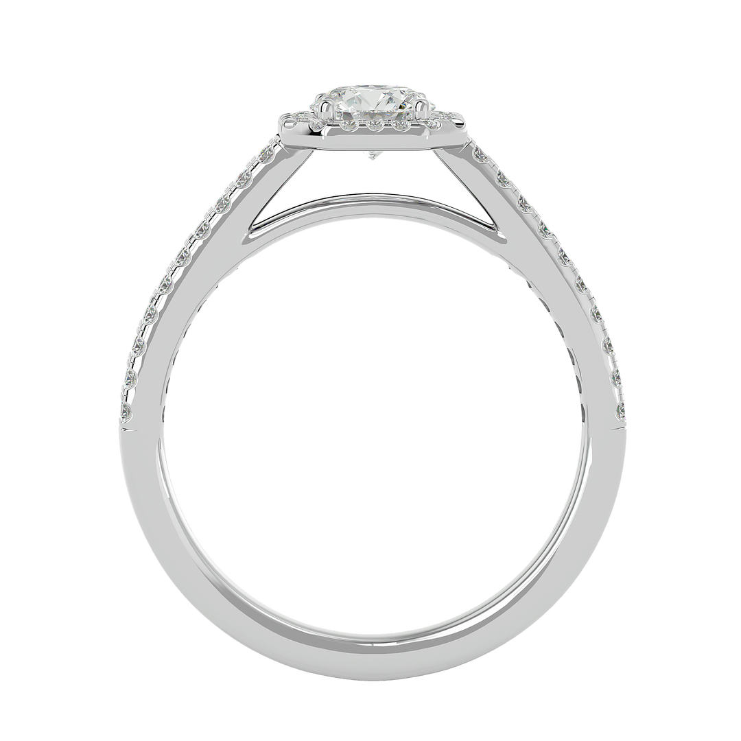 ASA Gwendolyn Diamond Halo Ring