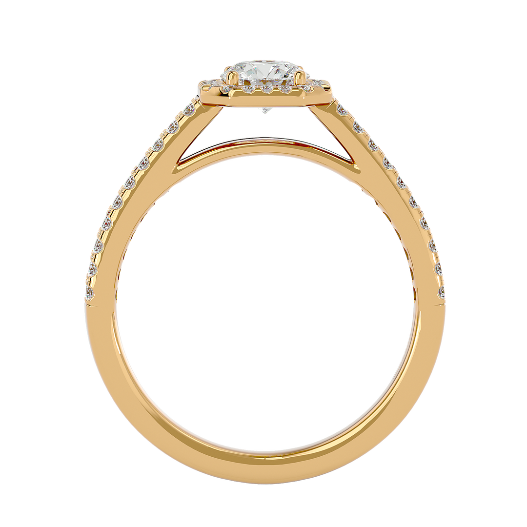 ASA Gwendolyn Diamond Halo Ring