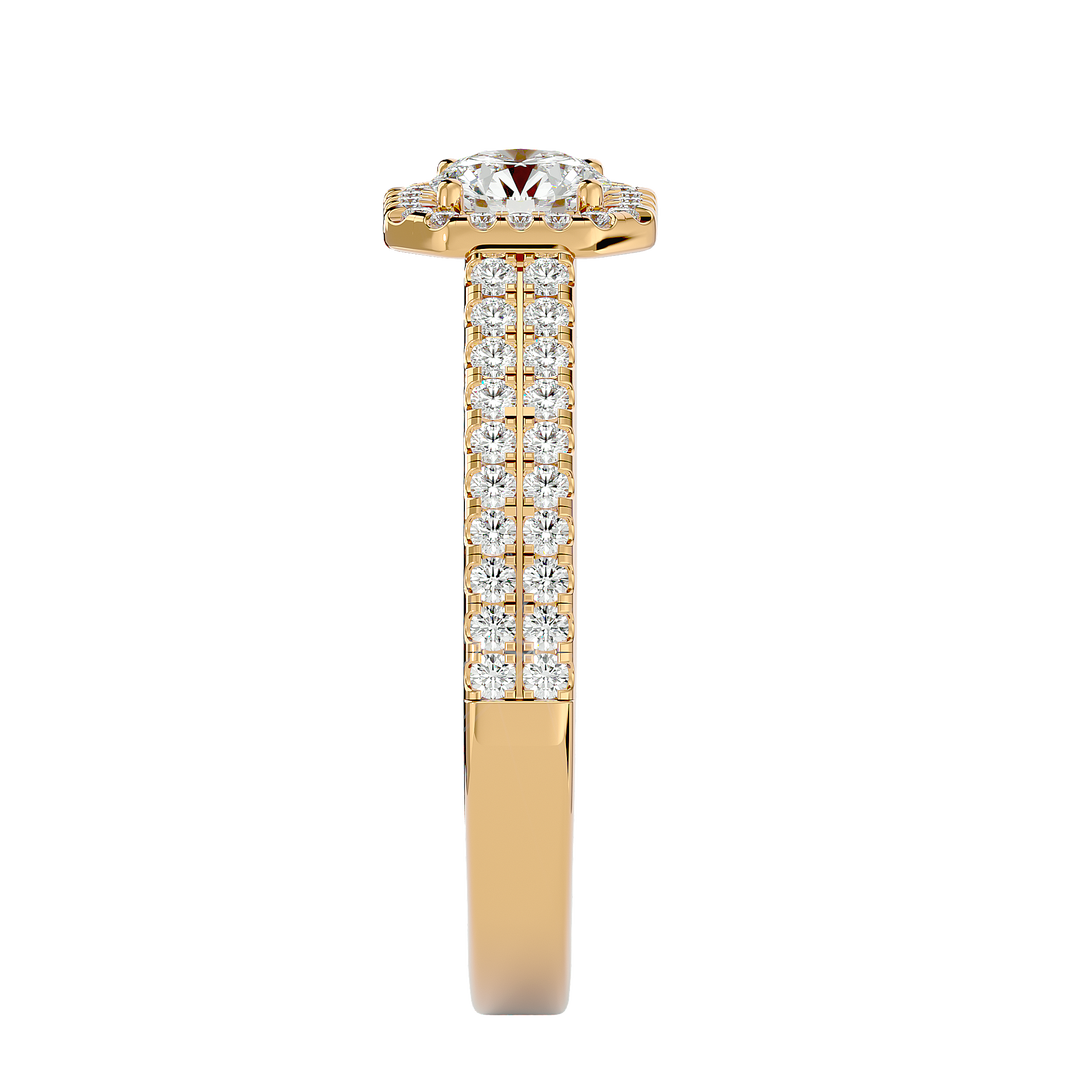 ASA Gwendolyn Diamond Halo Ring