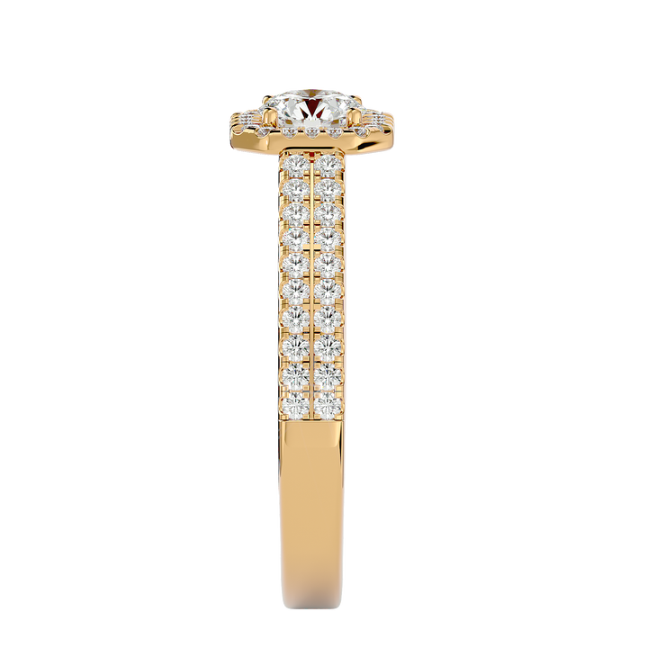 ASA Gwendolyn Diamond Halo Ring