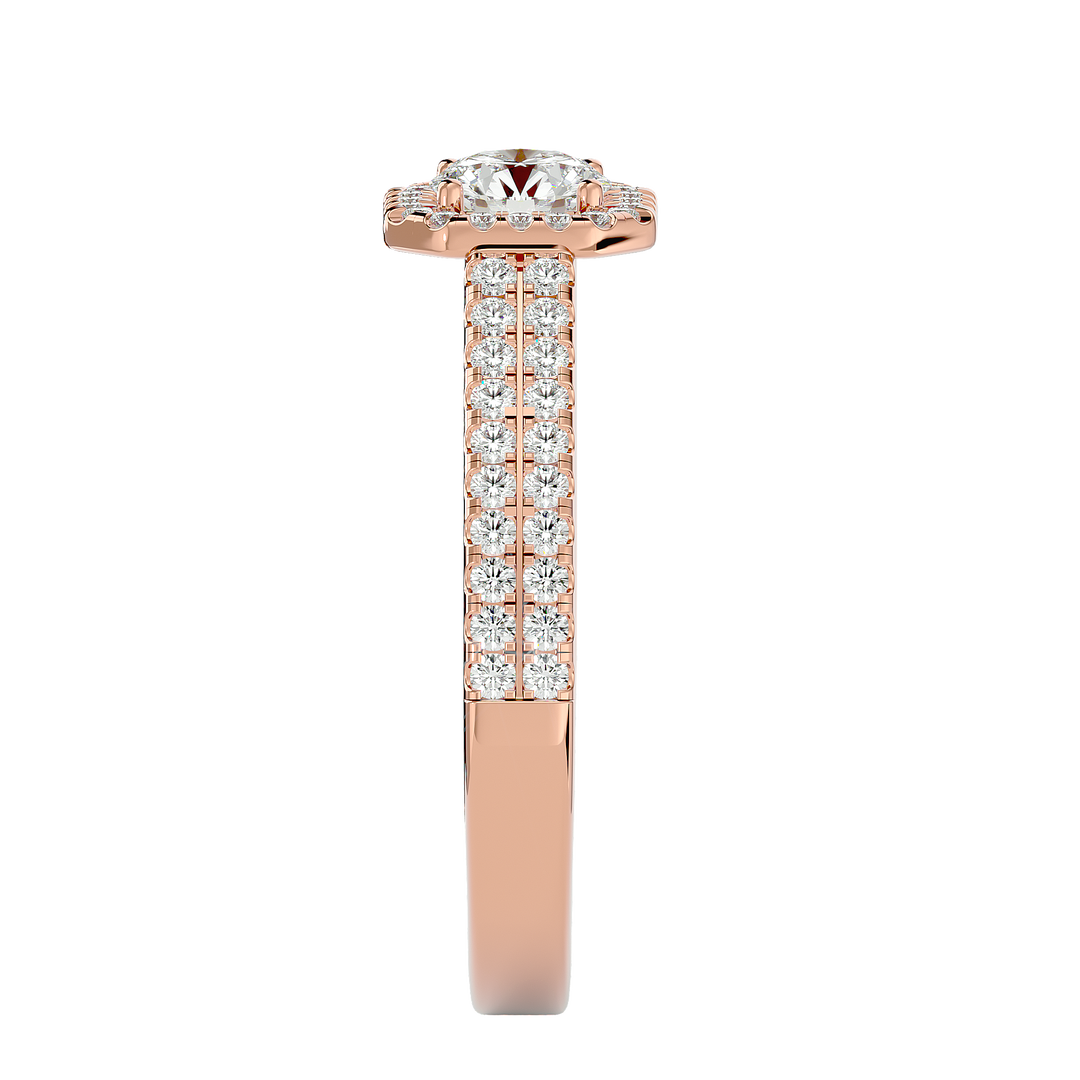 ASA Gwendolyn Diamond Halo Ring