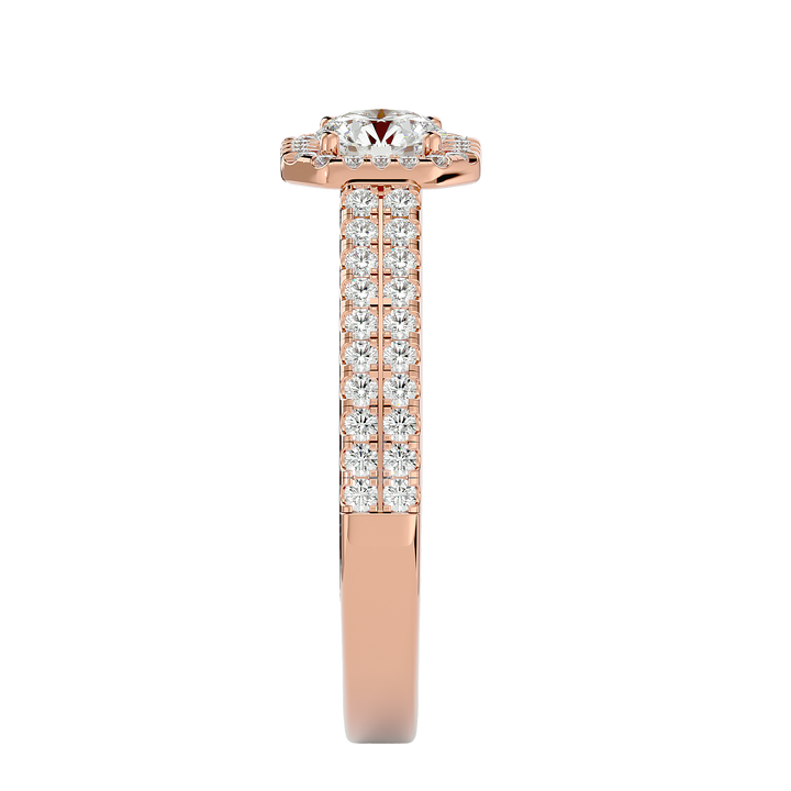 ASA Gwendolyn Diamond Halo Ring