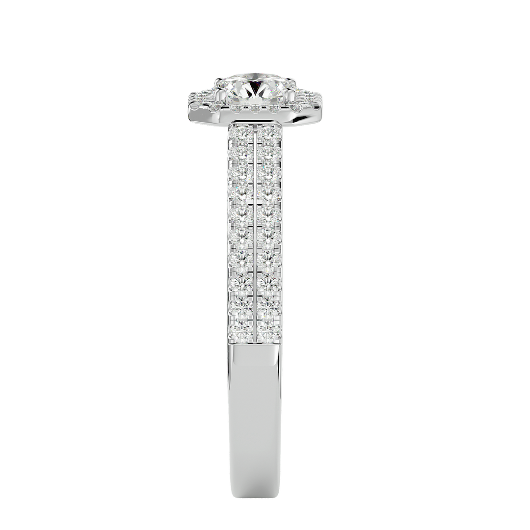 ASA Gwendolyn Diamond Halo Ring
