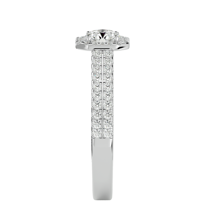 ASA Gwendolyn Diamond Halo Ring