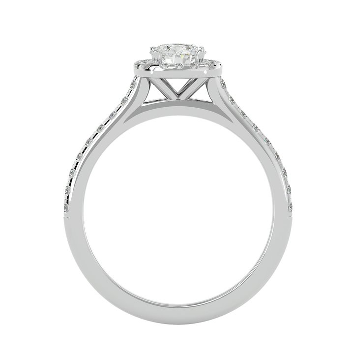 ASA Hermione Diamond Halo Ring