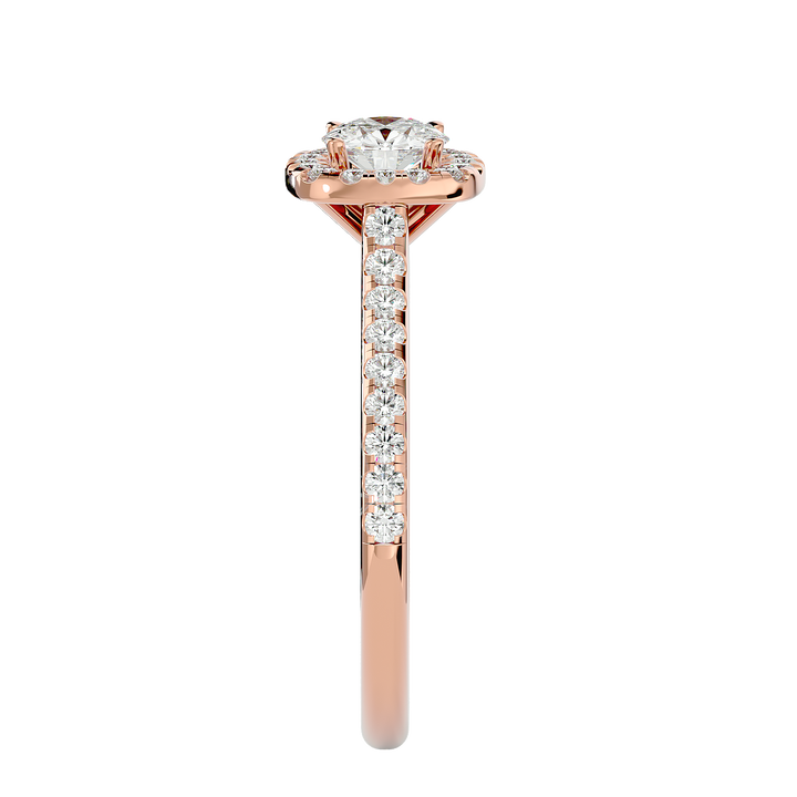 ASA Hermione Diamond Halo Ring