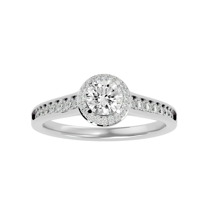 ASA Jemima Diamond Halo Ring
