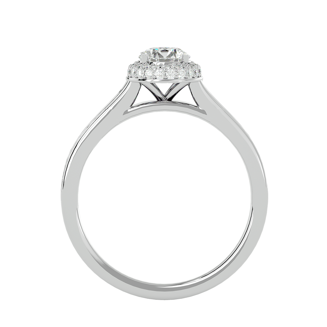 ASA Jemima Diamond Halo Ring