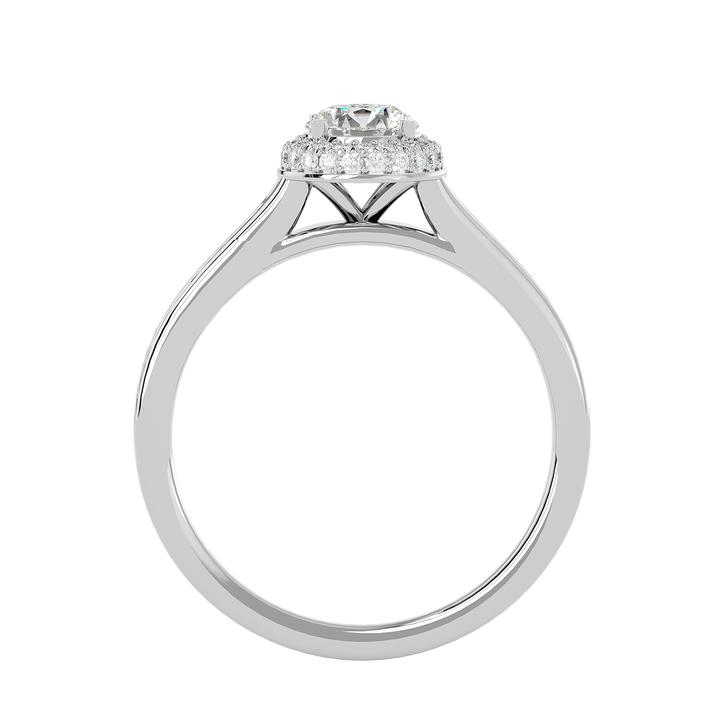 ASA Jemima Diamond Halo Ring