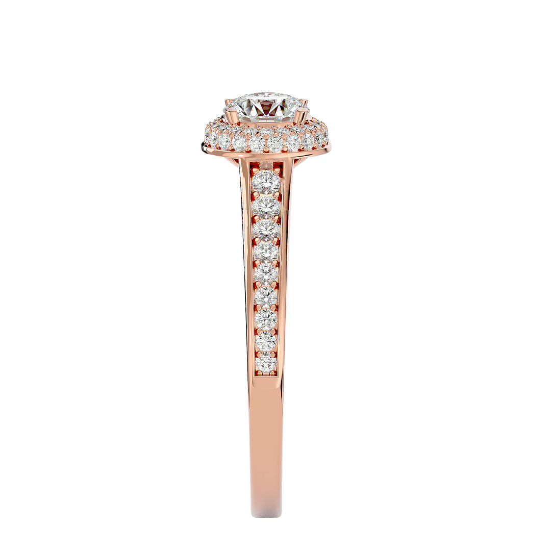 ASA Jemima Diamond Halo Ring