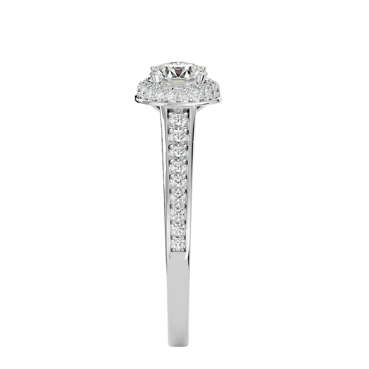 ASA Jemima Diamond Halo Ring