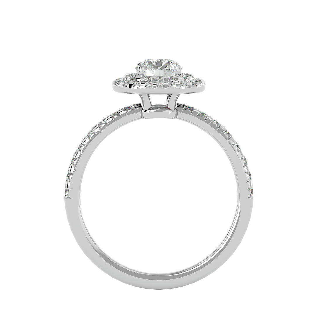 ASA Juliet Diamond Halo Ring
