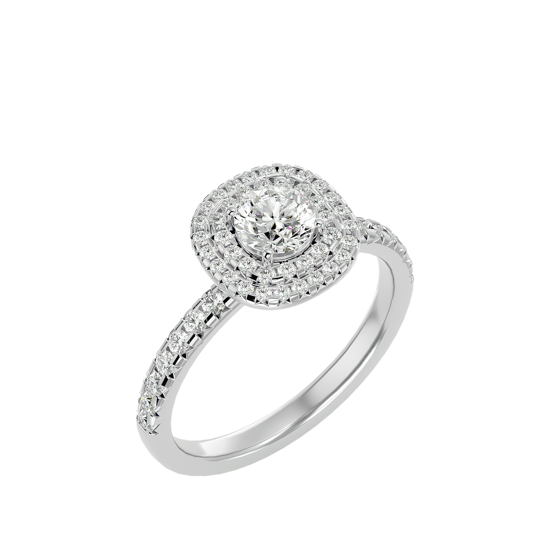 ASA Juliet Diamond Halo Ring