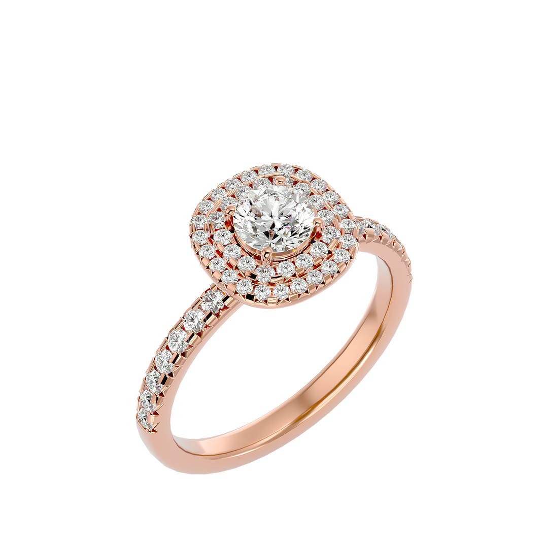 ASA Juliet Diamond Halo Ring