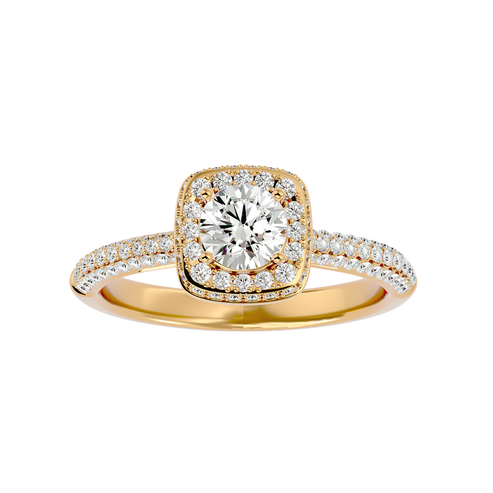 ASA Karine Diamond Halo Ring