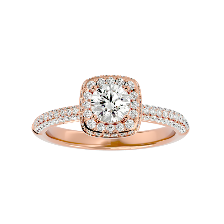 ASA Karine Diamond Halo Ring