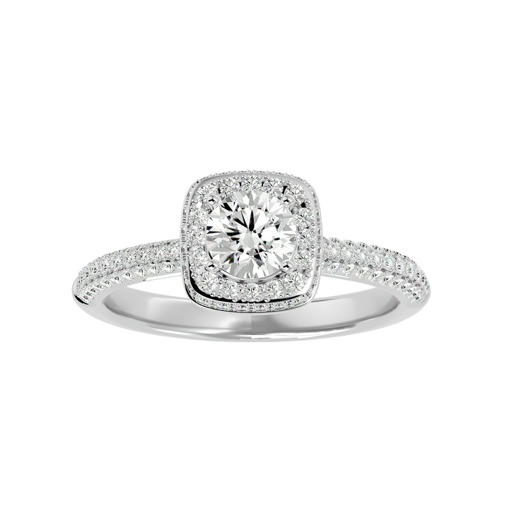ASA Karine Diamond Halo Ring