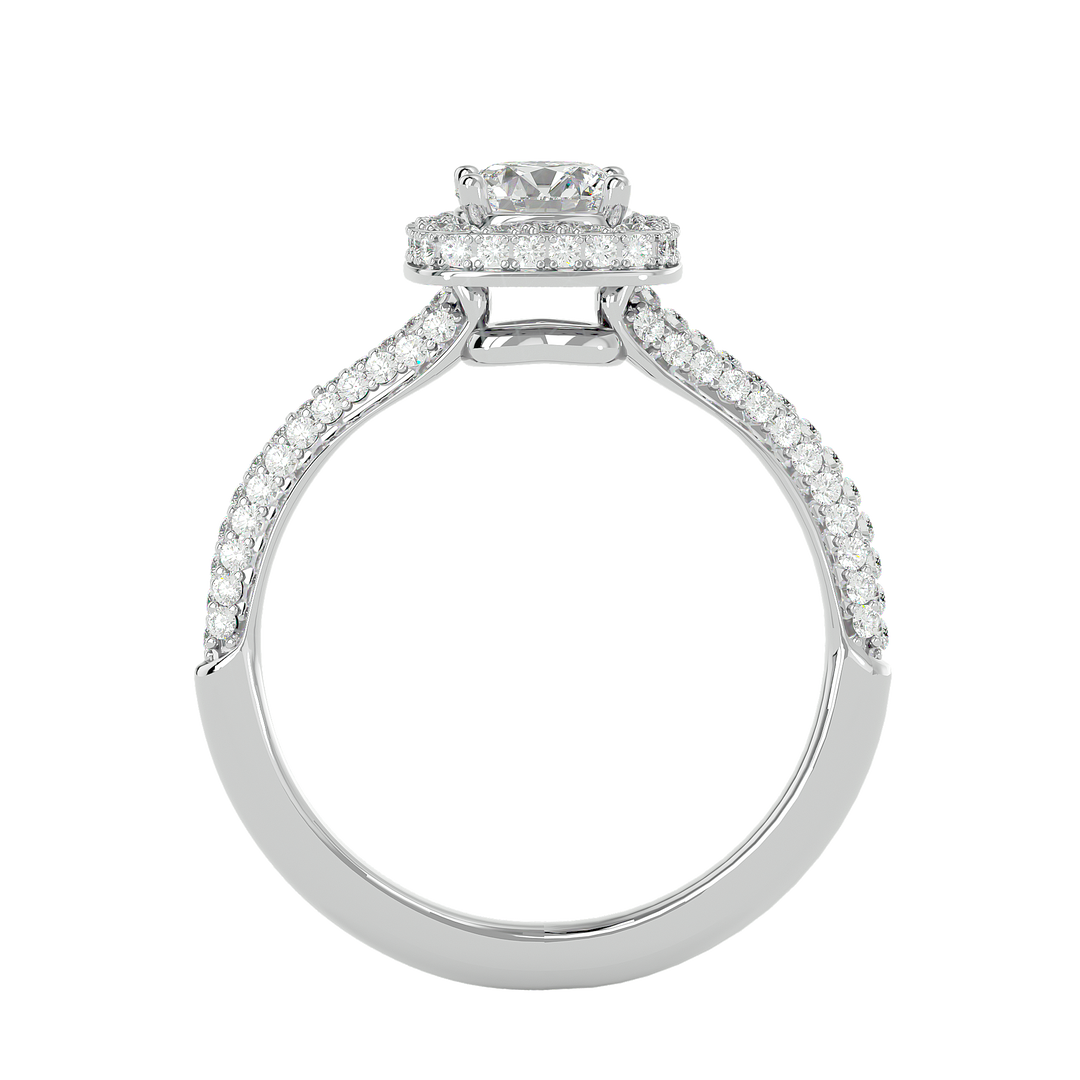ASA Karine Diamond Halo Ring