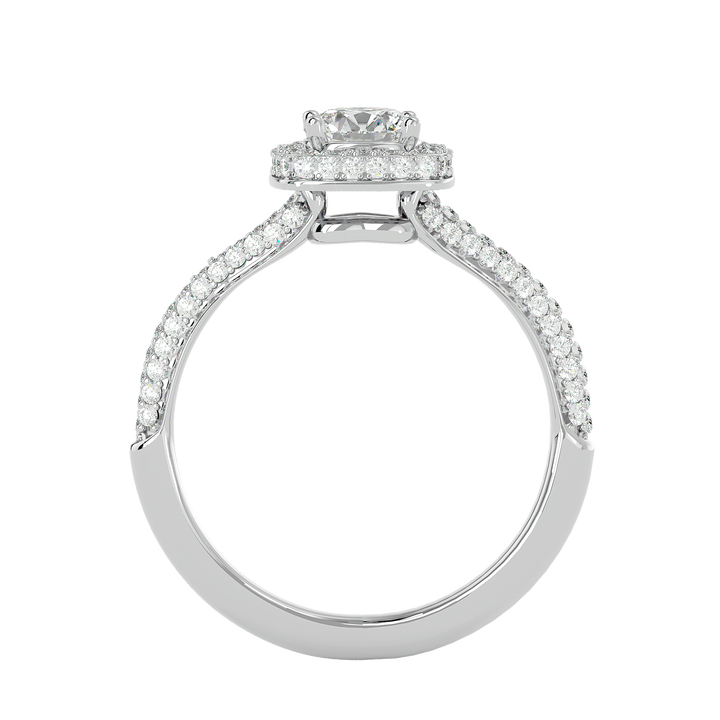 ASA Karine Diamond Halo Ring