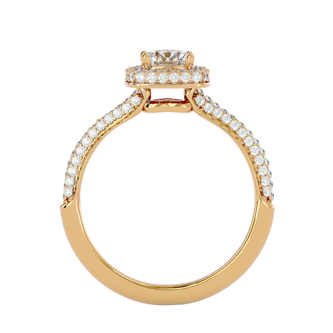 ASA Karine Diamond Halo Ring