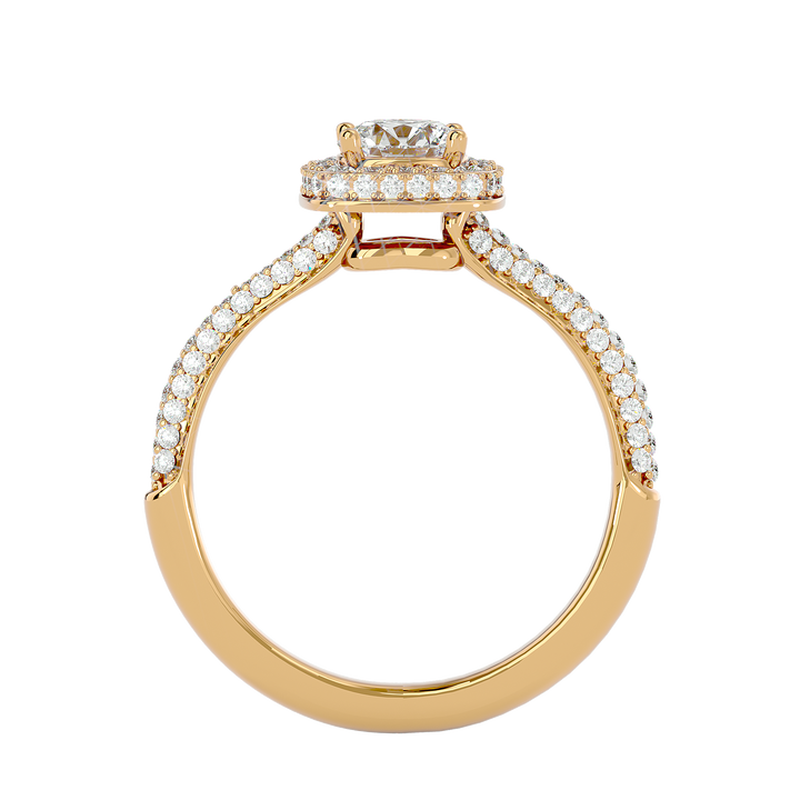 ASA Karine Diamond Halo Ring