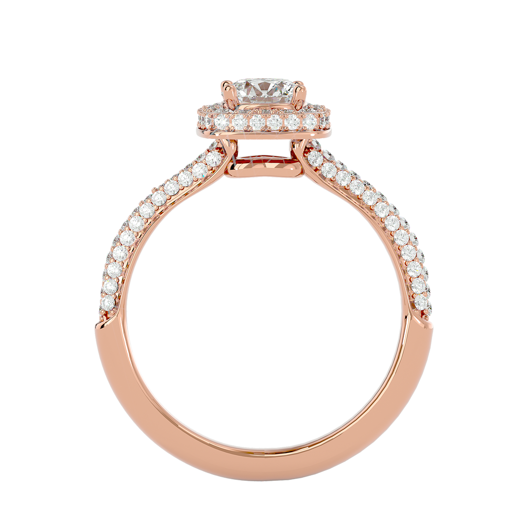 ASA Karine Diamond Halo Ring