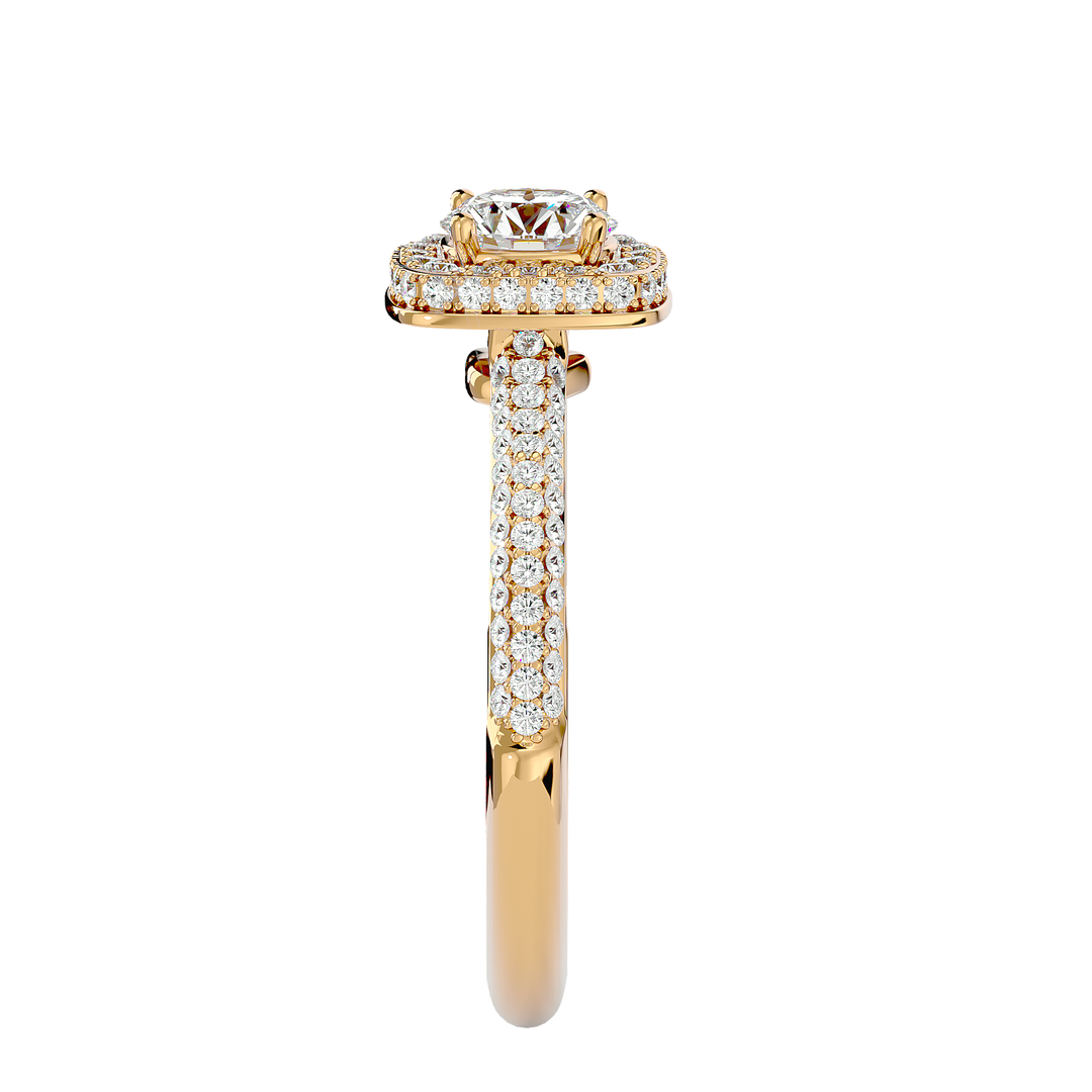 ASA Karine Diamond Halo Ring